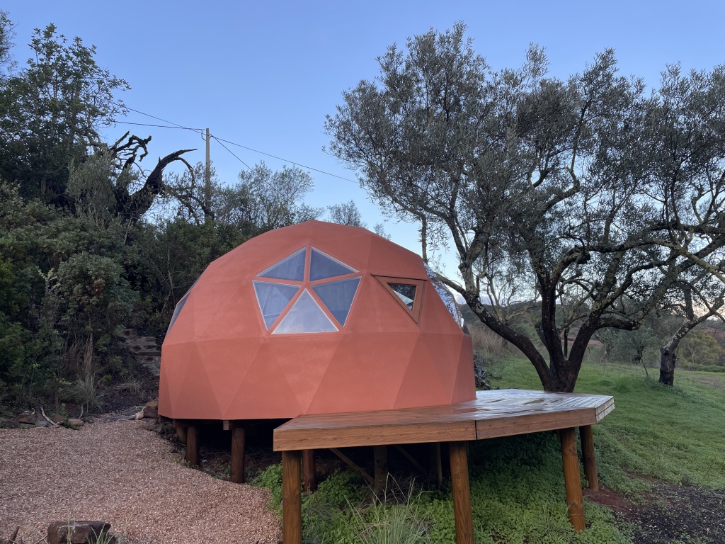 geometric dome at quinta quixote